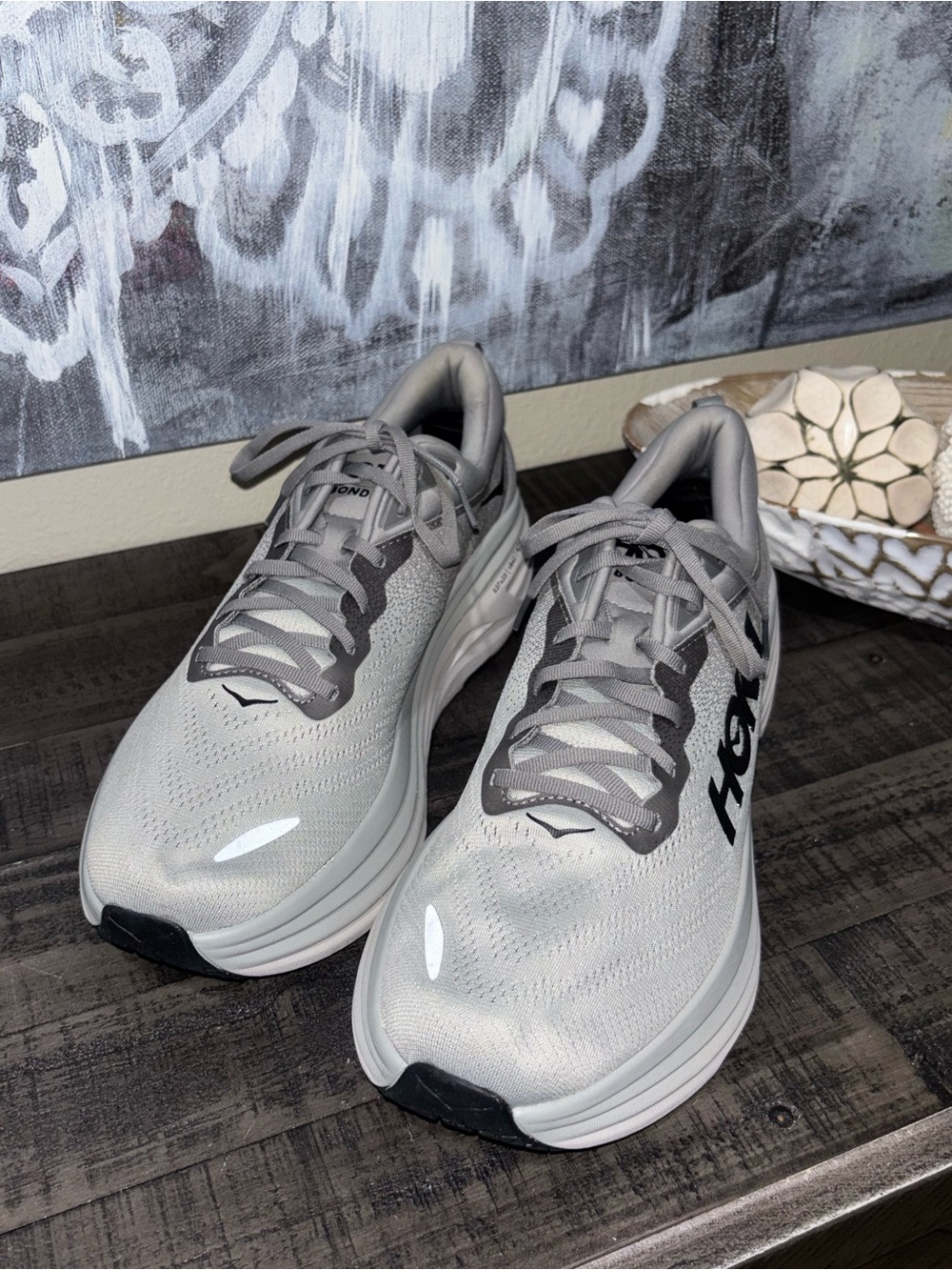 HOKA Bondi 8 men's running shoes SZ 13D - Picture 5 of 13